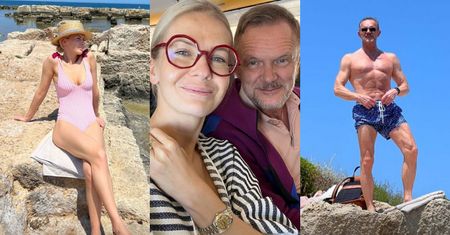 Edyta Pazura relacjonuje wakacje we Włoszech: malownicze widoki, kąpiele w morzu i UMIĘŚNIONY TORS Czarka (ZDJĘCIA)