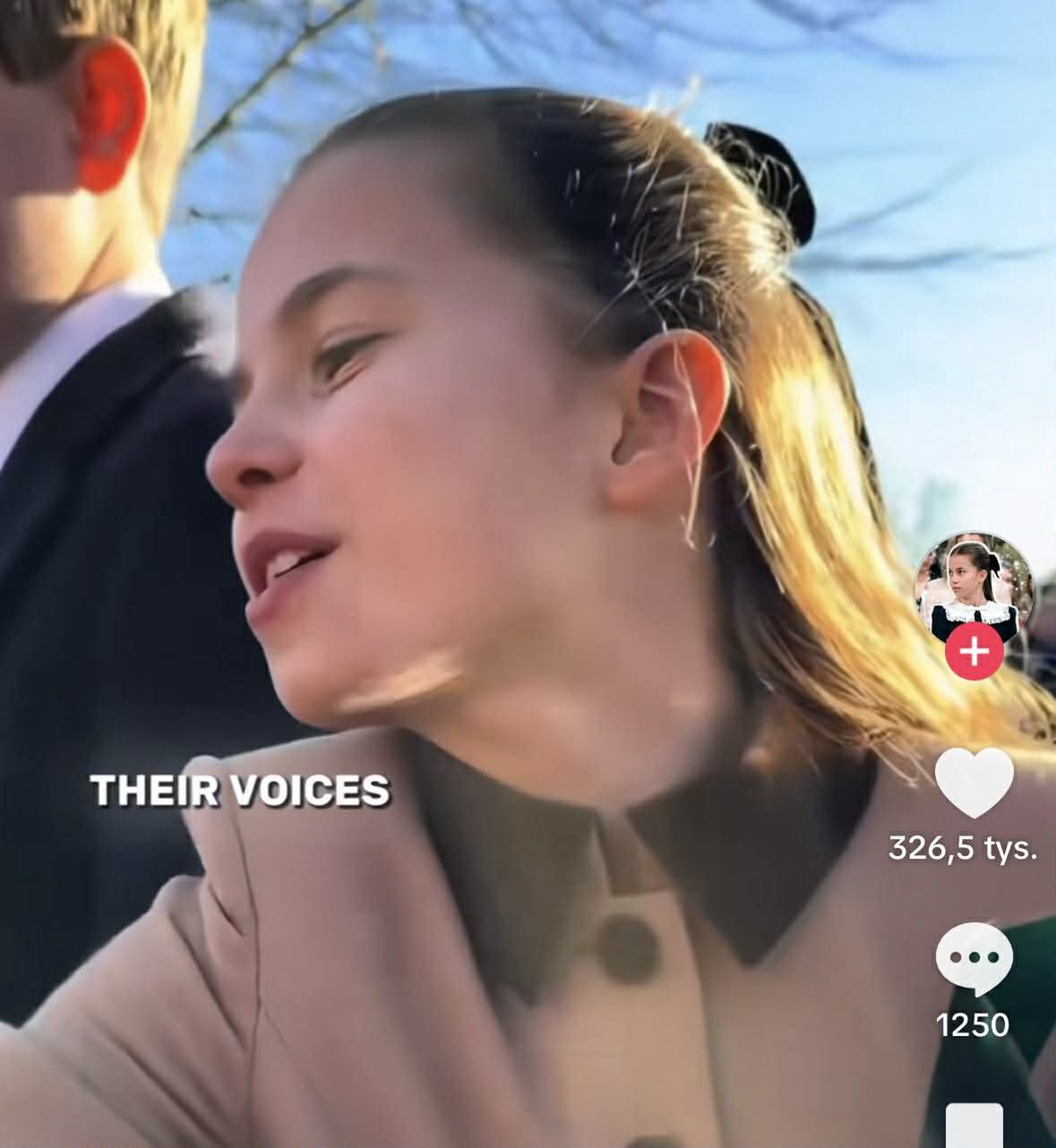 Nagranie, gdzie słychać głosy Charlotte, Louisa i George'a hitem