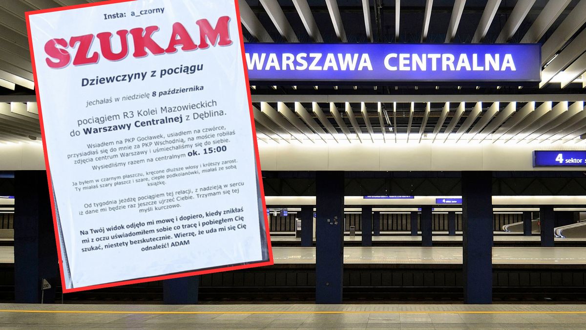 Adam widział ją dosłownie przez chwilę, ale to wystarczyło do zauroczenia