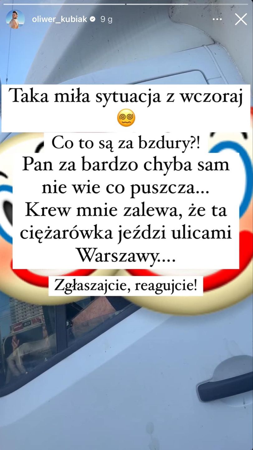 Jacek Jelonek i jego narzeczony spotkali furgonetkę anty-LGBT