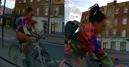 Rowerzystka doprowadziła do kolizji. Potem uciekła