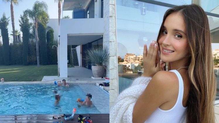 Marina świętuje pierwszy miesiąc córki 