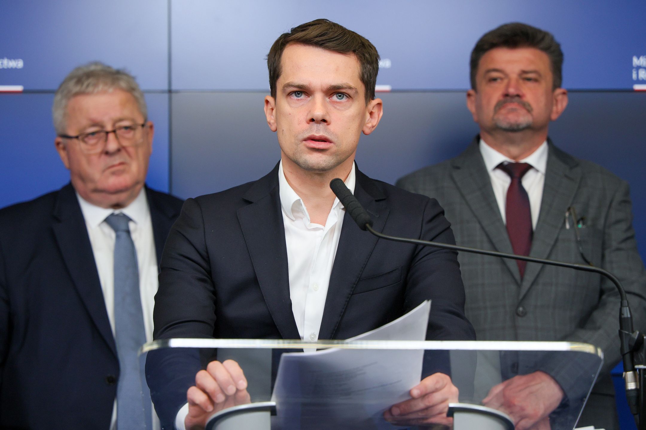 Briefing w ministerstwie rolnictwa m.in. 
