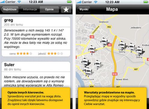 CARtoteka, polska aplikacja dla kierowców 2
