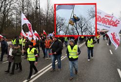 Rolnicy powiesili Kaczora Donalda