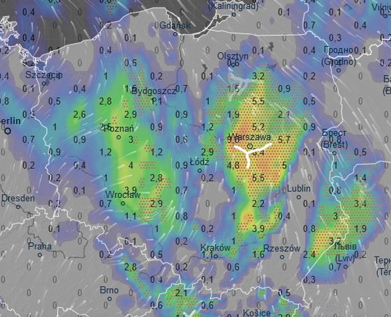 Pogoda. Ostrzeżenia przed burzami z gradem