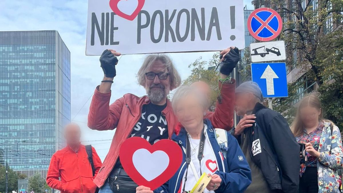 Dawny niewidziany lider KOD na Marszu Miliona Serca w stolicy