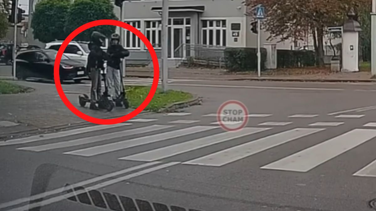Nastolatek został potrącony.