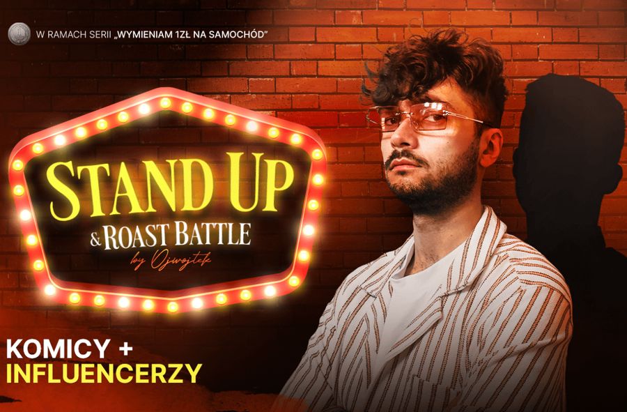 OjWojtek organizuje Stand up & Roast Battle
