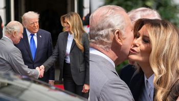 Ekspertka od czytania z ruchu warg wyjawiła, co Melania Trump SZEPNĘŁA królowi Karolowi III do ucha. Miło?
