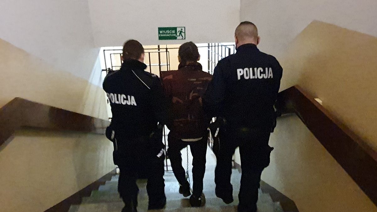 58-latek chciał zabić policjanta