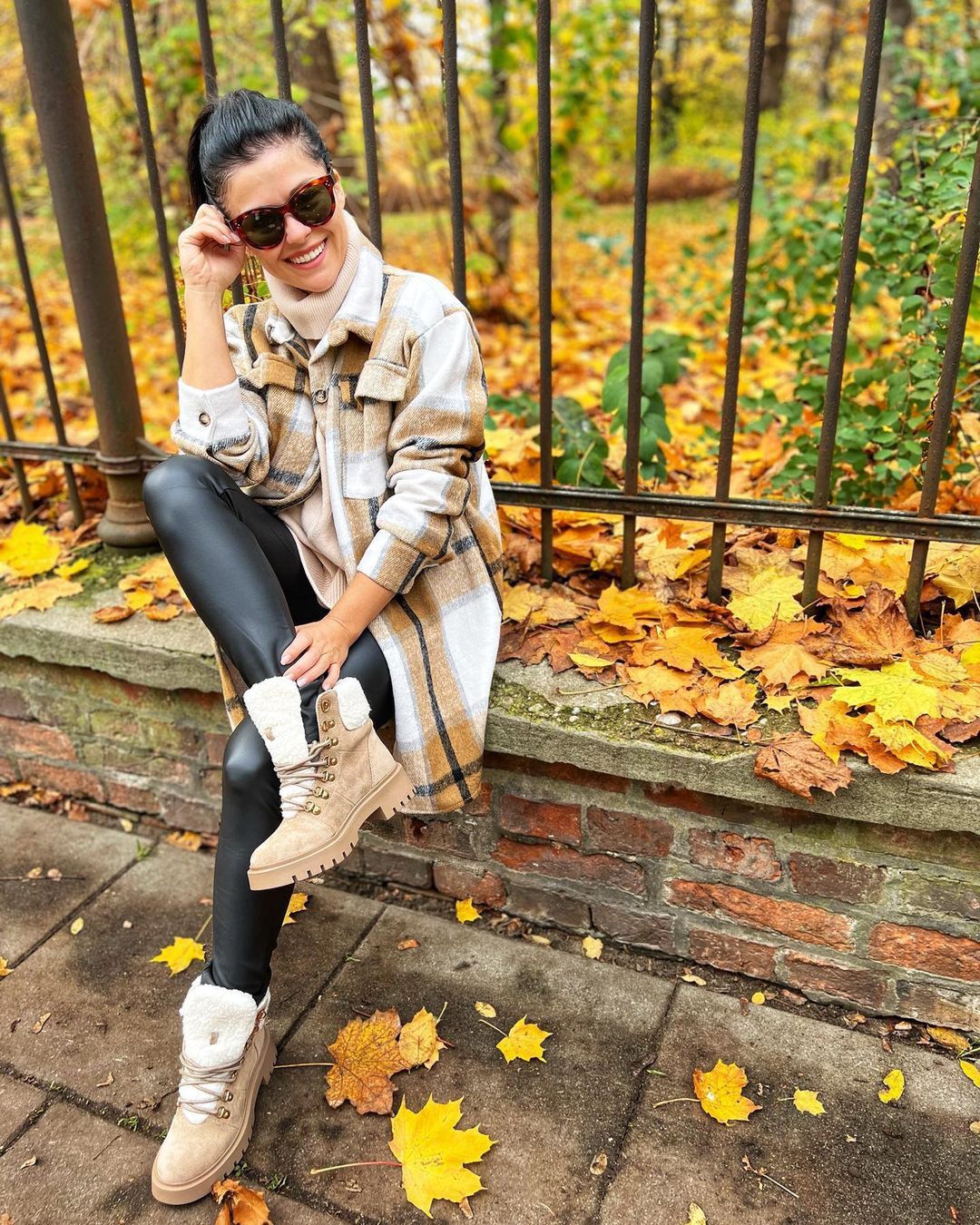 Jesienna stylizacja Katarzyny Cichopek Instagram/katarzynacichopek