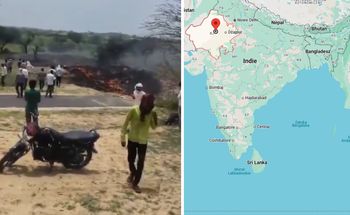 Rozbił się myśliwiec w Indiach. Piloci nie żyją