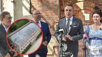 Zielona Góra: Ruiny pałacu w Zatoniu ze szklanym zadaszeniem. Inwestycja wyniosła 5 mln zł