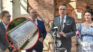 Zielona Góra: Ruiny pałacu w Zatoniu ze szklanym zadaszeniem. Inwestycja wyniosła 5 mln zł
