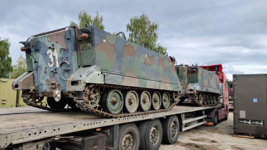 Litwa wysłała Ukrainie 50 transporterów