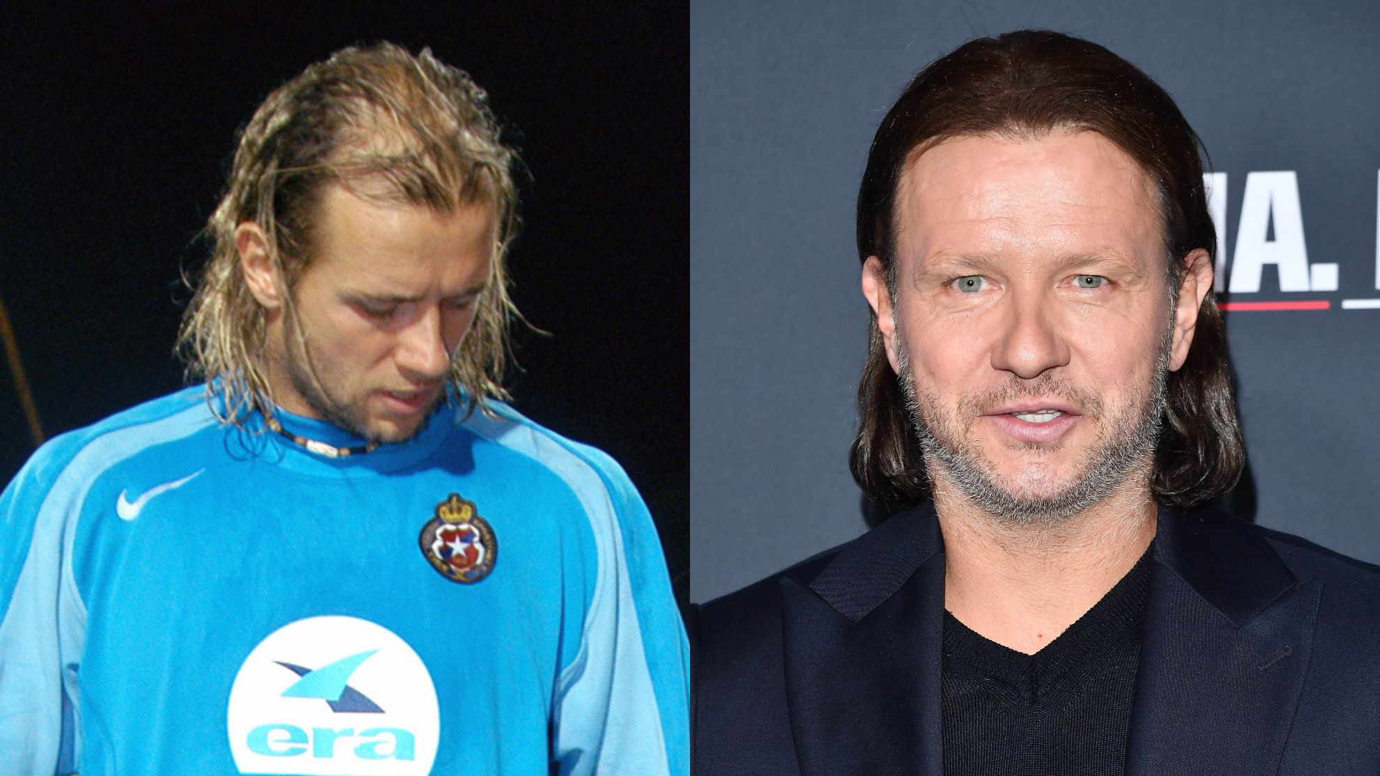 Radosław Majdan "przed" i "po"