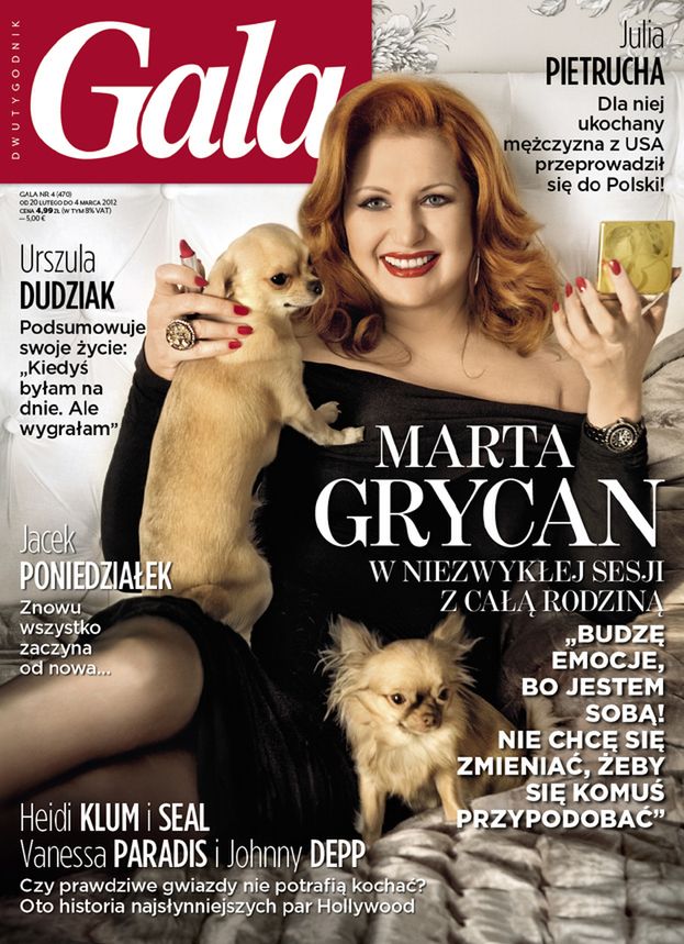 Marta Grycan na okładce "Gali"! (SEXY?)