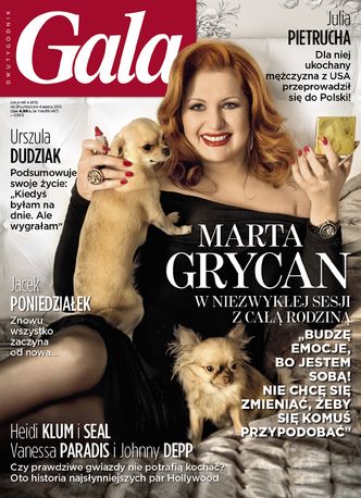 Marta Grycan na okładce "Gali"! (SEXY?)