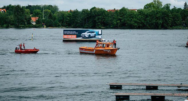 Toyota po krytyce usuwa reklamy z mazurskich jezior. „Źle to wpływało na wizerunek marki"