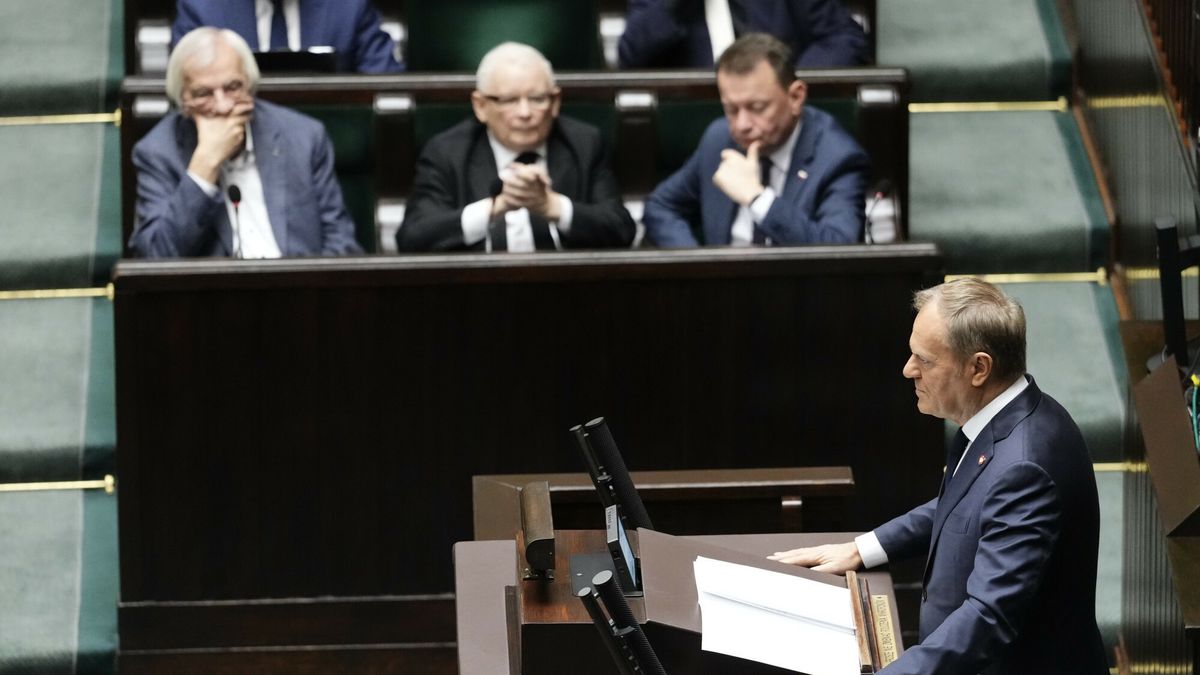 Donald Tusk w Sejmie