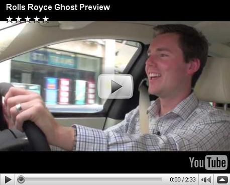 Rolls-Royce Ghost na pierwszej jeździe testowej