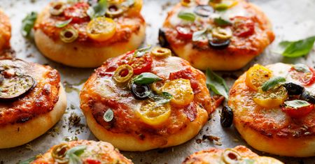 Zamiast na śniadanie, dodaję do obiadu. Pizzerinki są zdrowsze i lżejsze