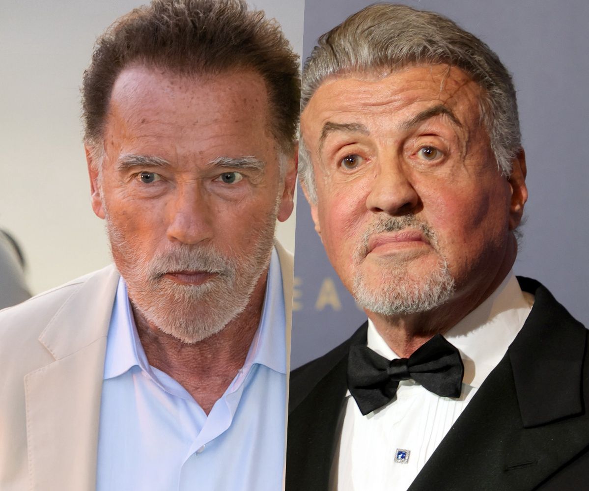 Arnold Schwarzenegger and Sylvester Stallone competed against each other for years.