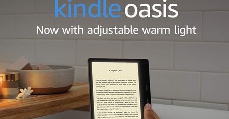 Nowy Kindle Oasis to gratka dla miłośników nocnego czytania