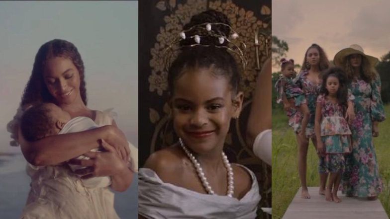Beyonce pokazała swoje dzieci w nowych teledyskach