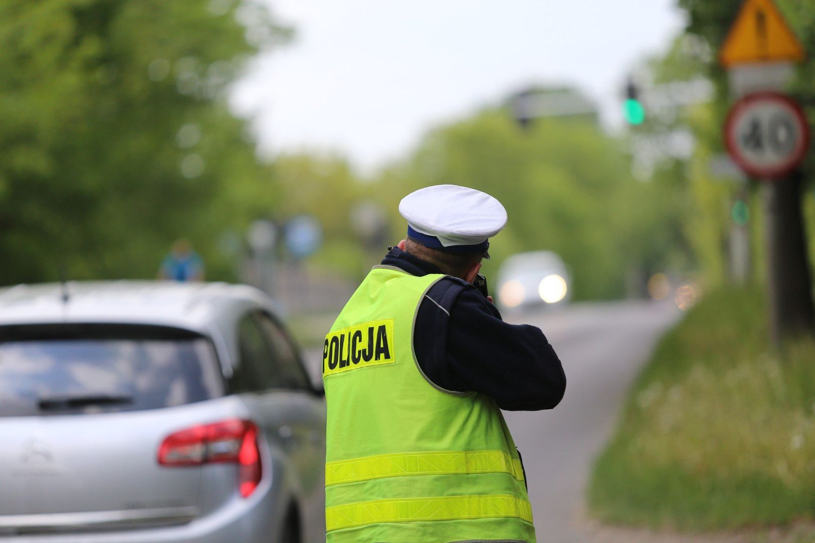 45-letnia mieszkanka gminy Czermin jechała z nadmierną prędkością w obszarze zabudowanym