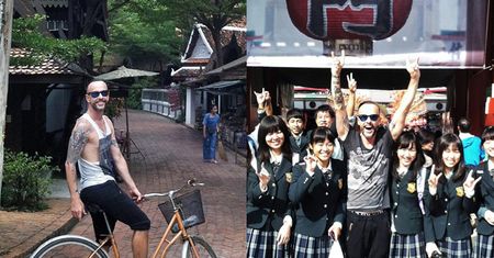 Nergal z japońskimi uczennicami! (FOTO)