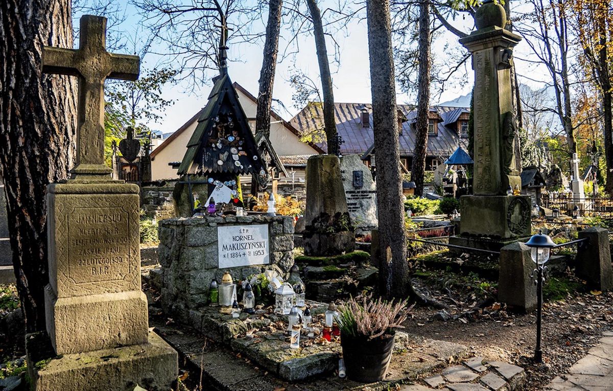 Grób Kornela Makuszyńskiego