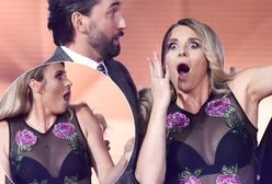 "Taniec z gwiazdami". Kajra w prześwitach. Sukienka wszystko odsłoniła