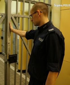 Bytom. Uderzył przechodnia w tył głowy, zerwał łańcuszek. Ale już siedzi