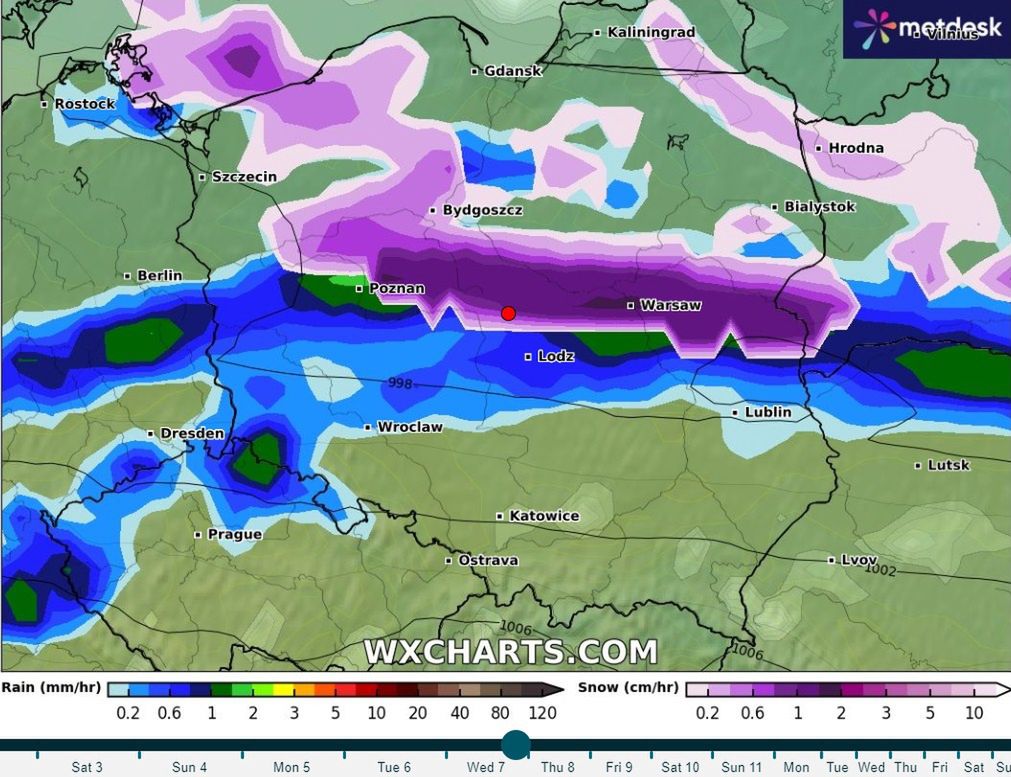 Zwrot w pogodzie. Zima da o sobie znać