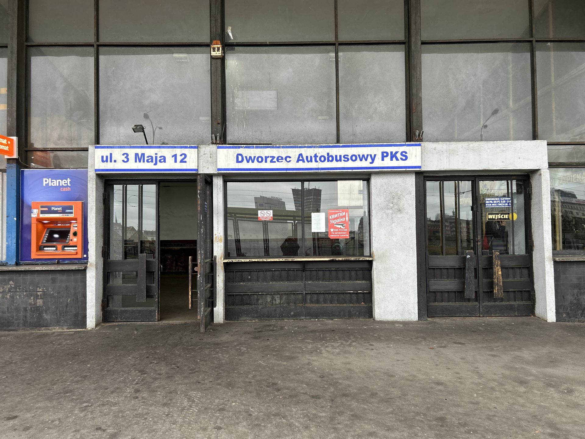 Dworzec PKS to przykład architektury socmodernistycznej 