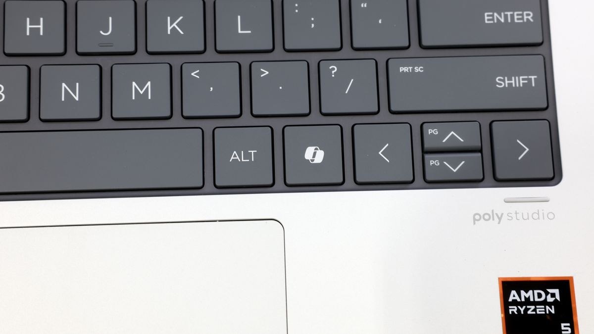 MIAMI, FLORIDA - JUNE 18: A laptop computer with Microsoft Copilot+ installed shows the keyboard button (to the right of ALT) that activates the program while on display at the Best Buy store on June 18, 2024, in Miami, Florida. Today, Best Buy began selling Microsoft's new line of AI-centric Copilot+ PCs to customers. The store has the most extensive assortment of Copilot+ PCs in their stores from vendors like Microsoft, Dell, HP, Lenovo, and Samsung. Microsoft Copilot is a generative artificial intelligence chatbot developed by the company. (Photo by Joe Raedle/Getty Images)