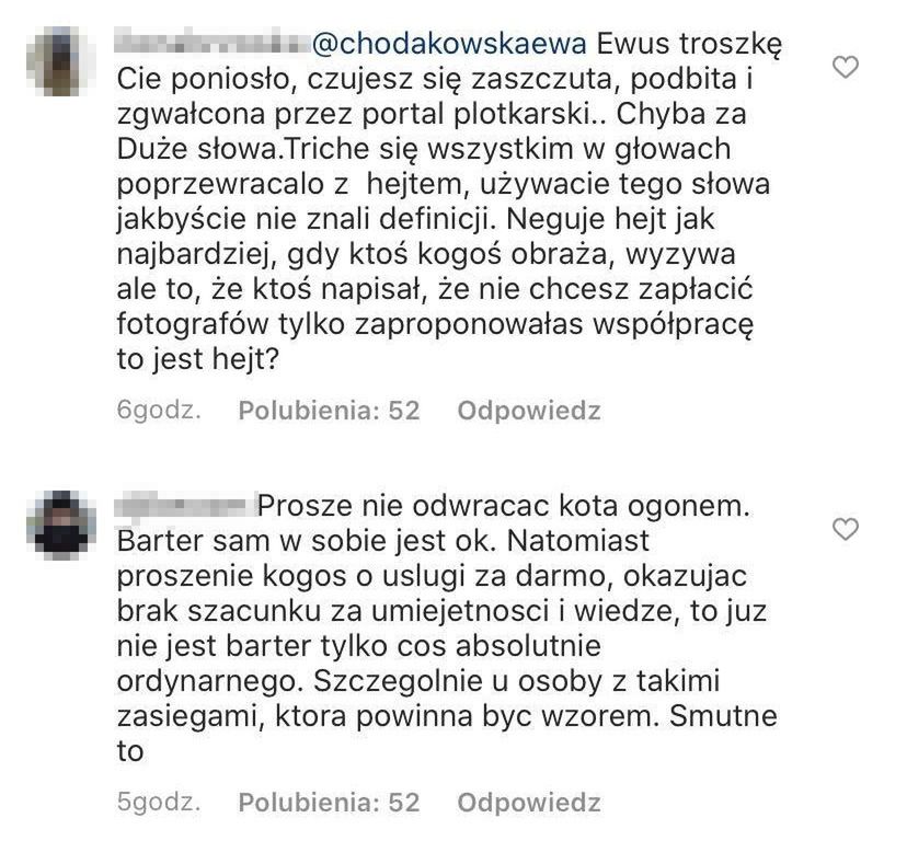 Instagram Ewy Chodakowskiej
