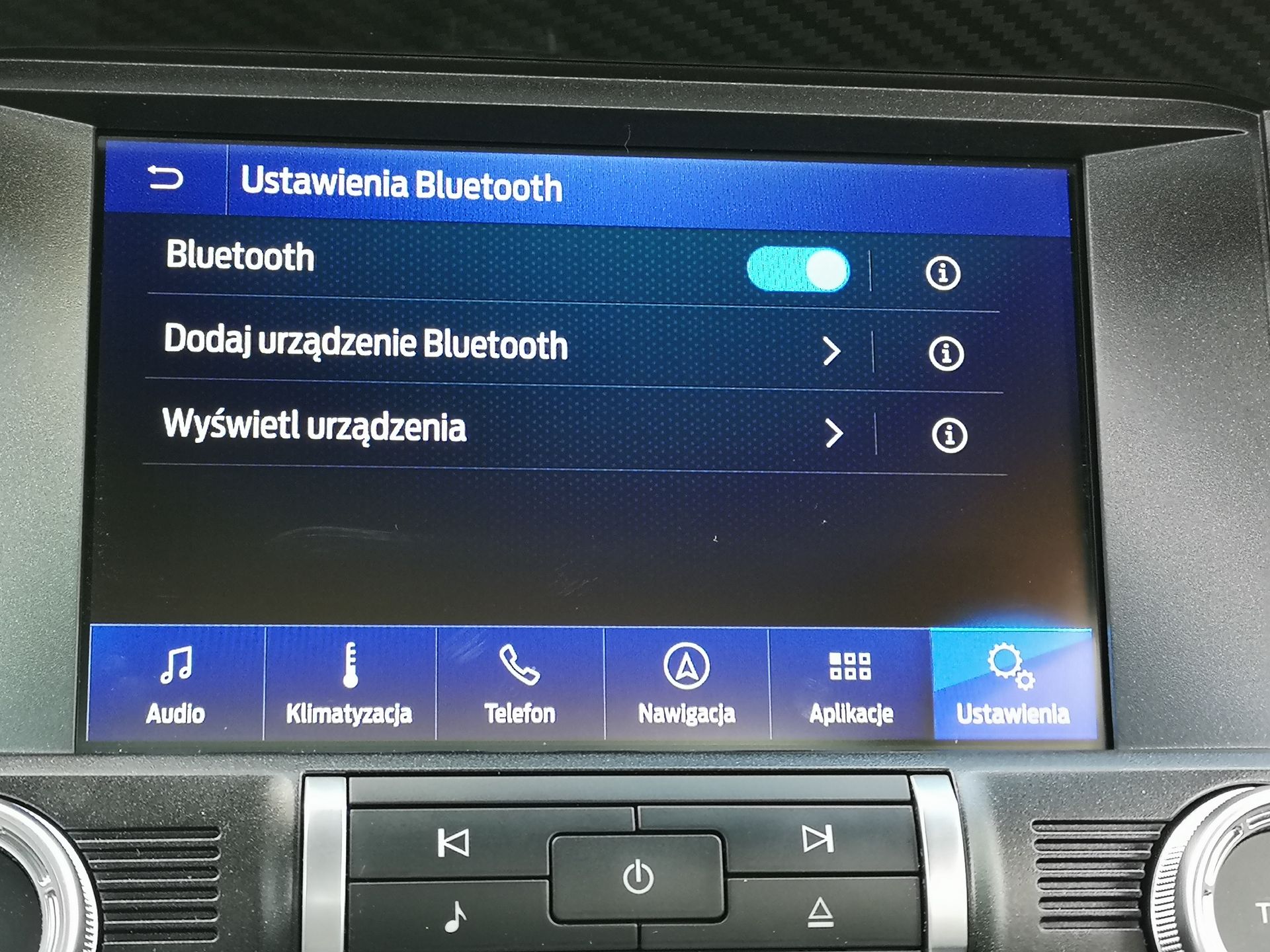 Ford Mustang GT: Działanie systemu SYNC 3, aplikacji FordPass oraz audio B&O 14