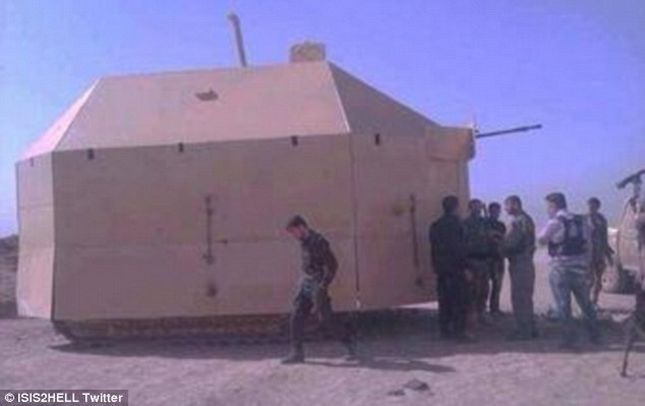 To nie film! Takimi „czołgami” domowej roboty Kurdowie walczą z islamistami z ISIS 7