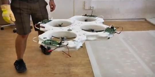 Modularny quadrokopter prawie jak Transformer [wideo] 1