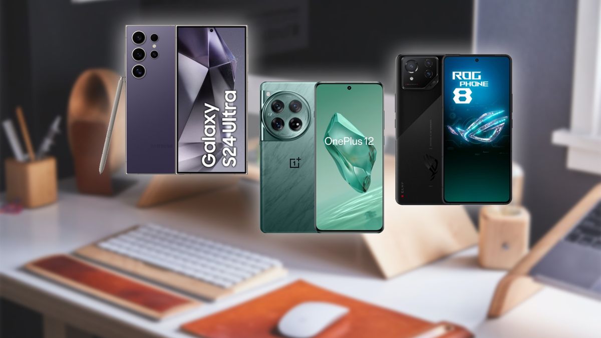 Galaxy S24 Ultra, OnePlus 12 i Rog Phone 8 Pro to trzej królowie Androida, którzy już na początku 2024 r. mocno się wyróżniają.