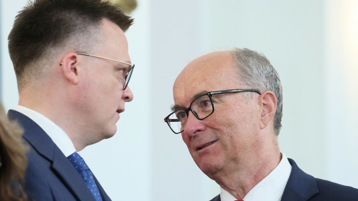 Szymon Hołownia i Włodzimierz Czarzasty 