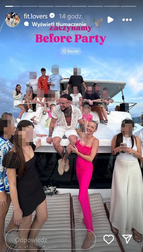 Fit Lovers zorganizowali imprezę przedślubną