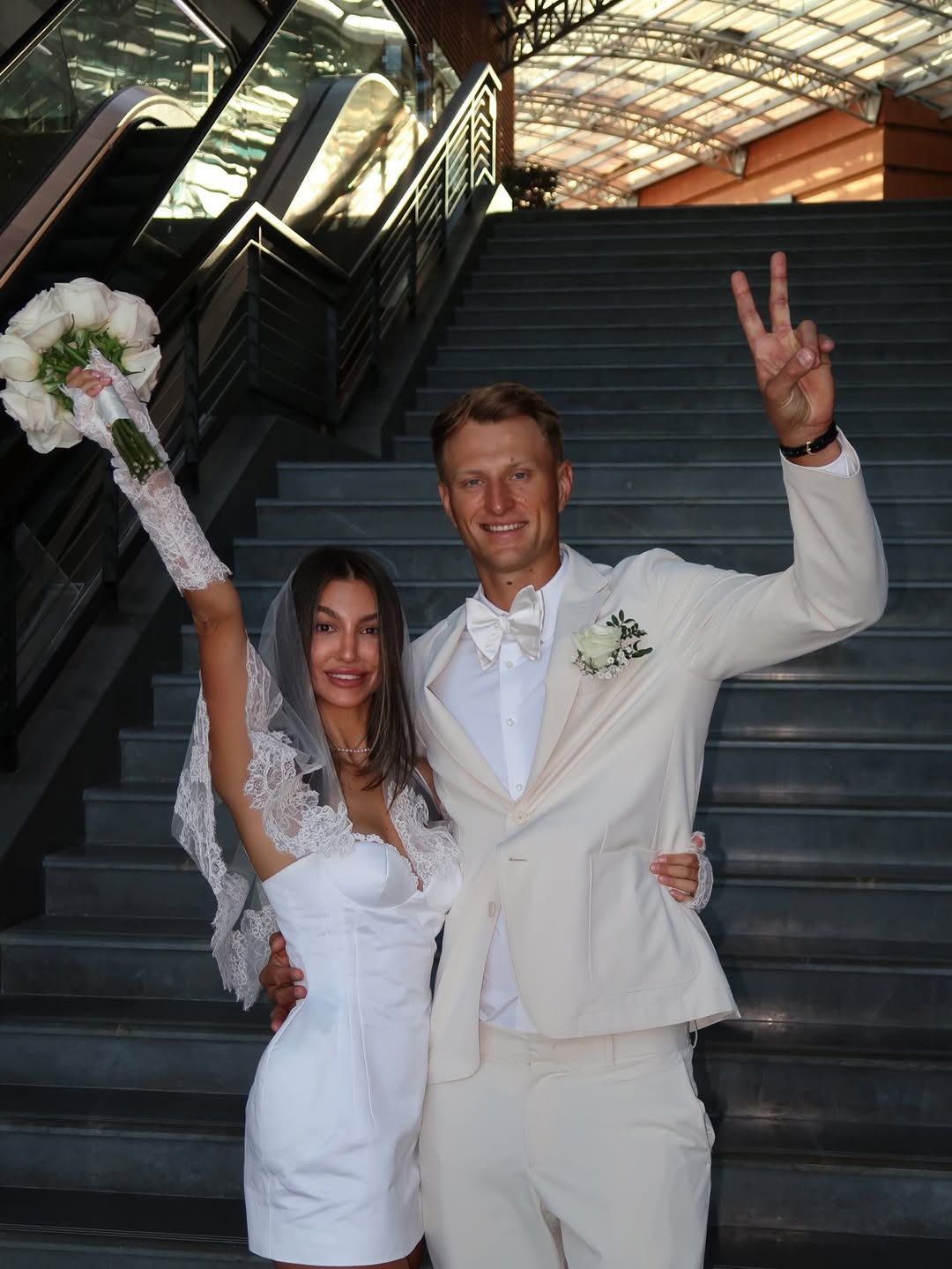 Adrian Meronk i Melania Bobrowicz wzięli ślub