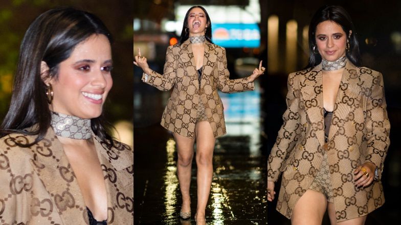 Camila Cabello w stylizacji od Gucci za PONAD 20 TYSIĘCY pokazuje fotografom... środkowe palce (ZDJĘCIA)
