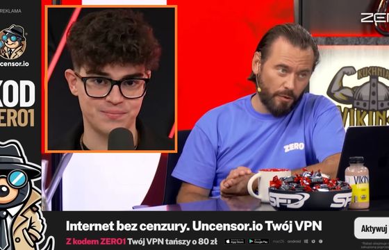 Kanał Zero obrywa za reklamy VPN. W tle piracki serwis i kontrowersyjne ogłoszenia