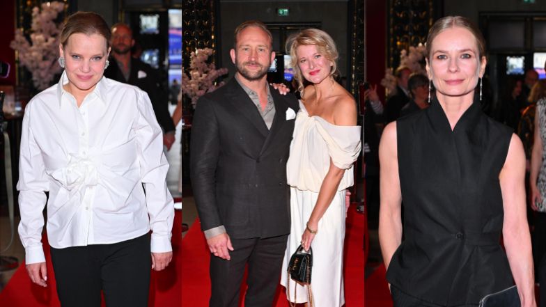 Znane twarze meldują się na premierze filmu "Ojczyzna": Joanna Kulig, Borys Szyc z żoną, Magdalena Cielecka i inni (ZDJĘCIA)