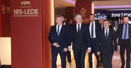 Andrzej Duda na gali PZPN. Padły ważne słowa